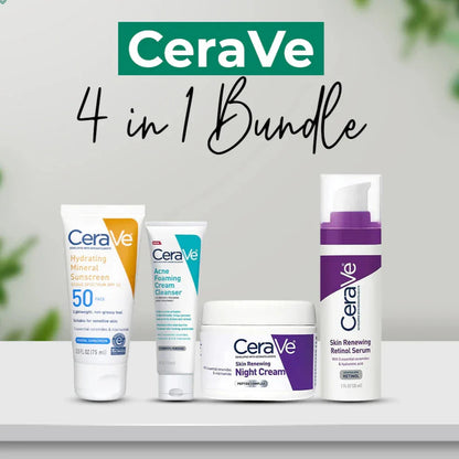 Acne Rescuing Cera-Ve 4 in 1 Recovery Kit