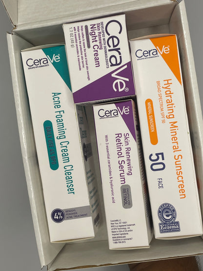 Acne Rescuing Cera-Ve 4 in 1 Recovery Kit